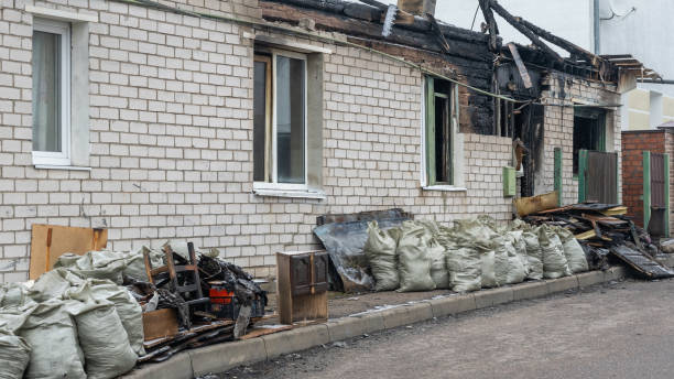 Professional Structural Rebuild technician working in Centuria, WI